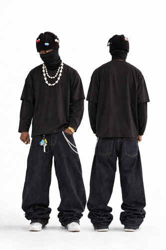 Double langarm streetwear - langarm,