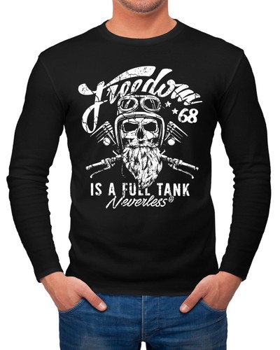 Herren long sleeve biker - long-sleeve,
