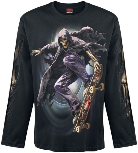 Spiral langarmshirt herren - langarmshirt,