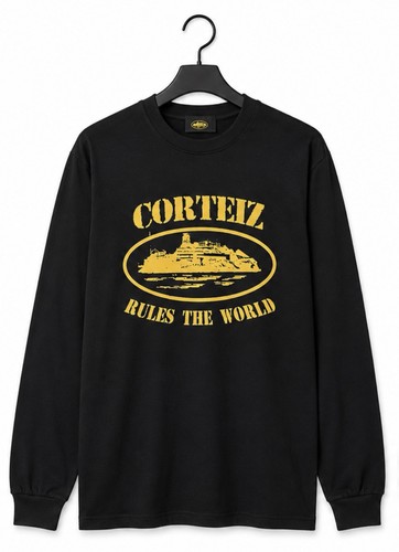 Herren longsleeve schwarz - herren, m